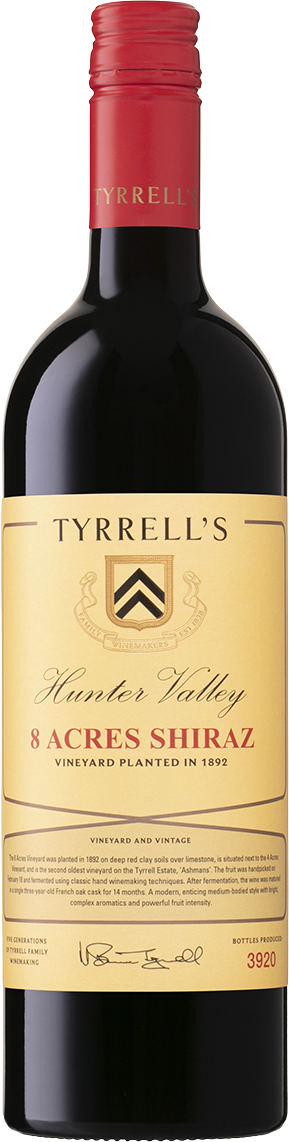 Tyrrell’s Wines 8 Acres Shiraz 2022 Hunter Valley